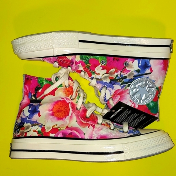 Converse Chuck 70 Heart of city floral print women's size 7. - Picture 2 of 9
